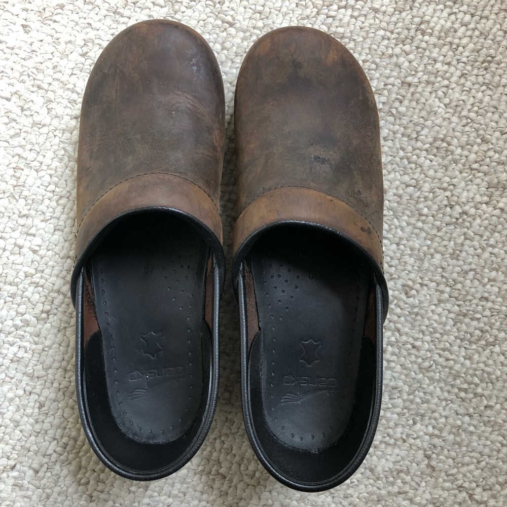 Brown Dansko Clogs